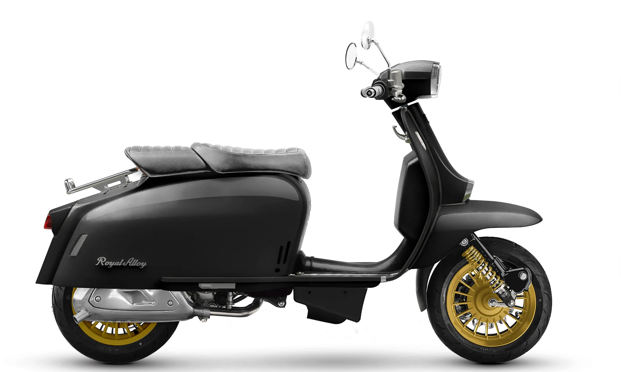 Royal Alloy GP125MT | BRIGHT BLACK | Royal Alloy Japan