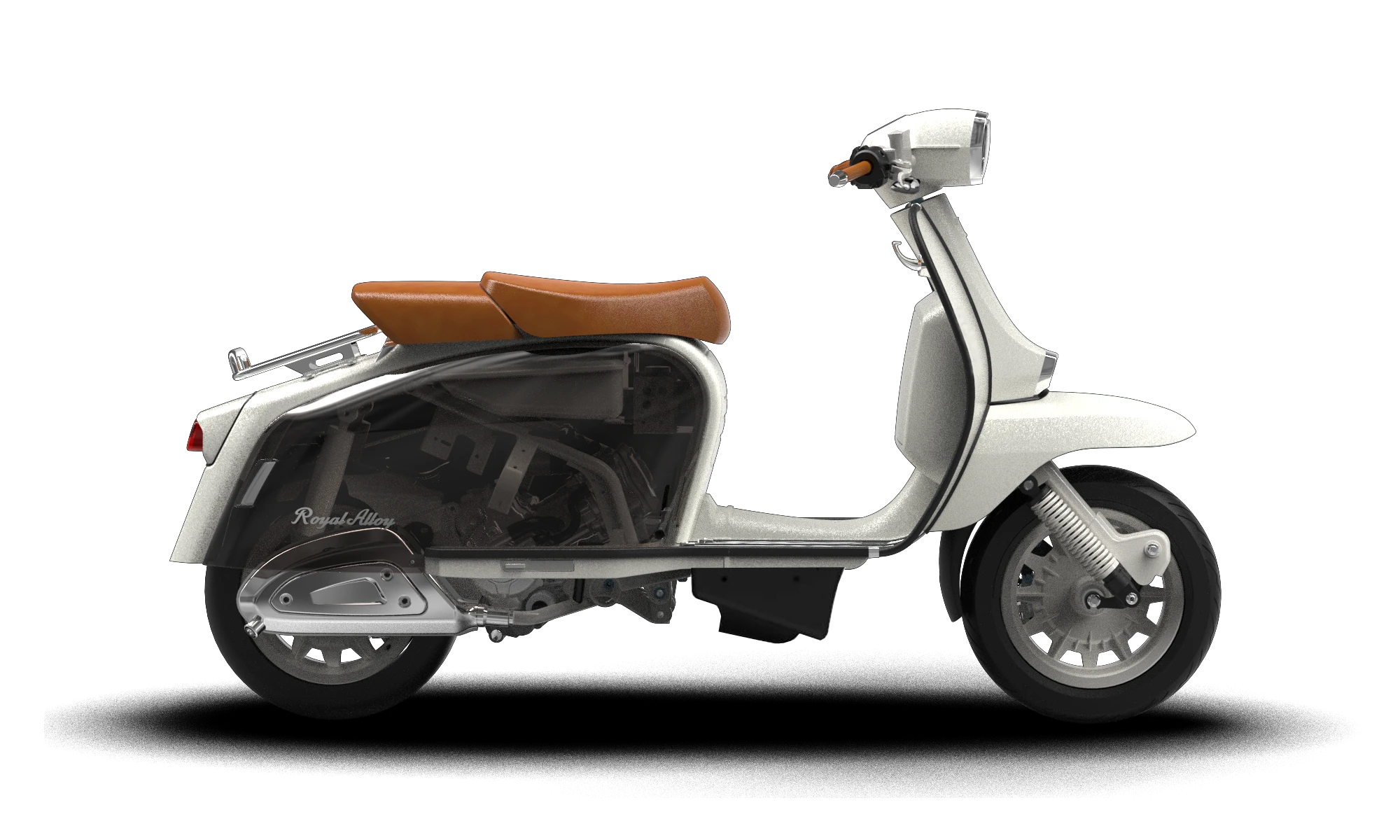 Royal Alloy GP350MT | ARMORED PAINT IVORY | Royal Alloy Japan