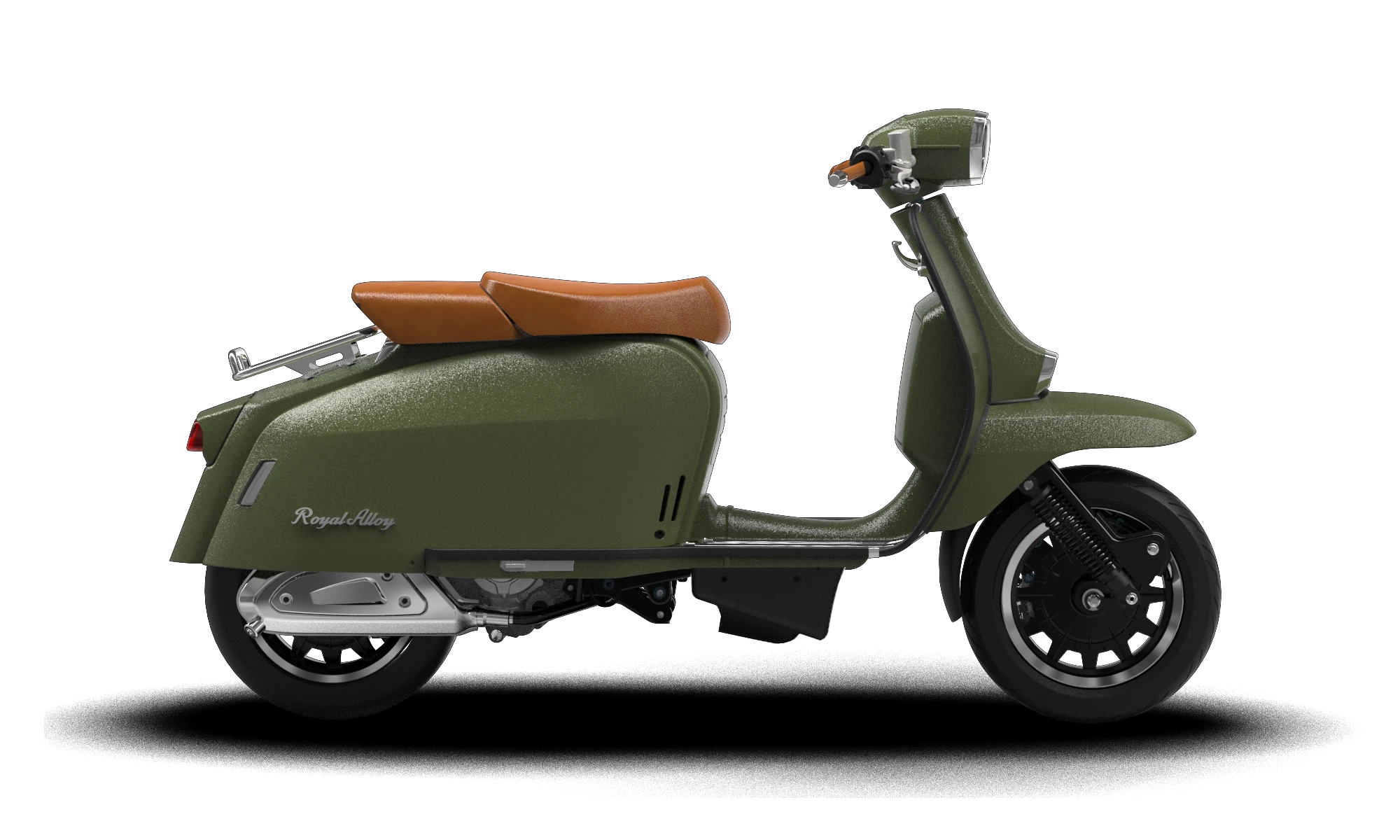 Royal Alloy GP350MT | ARMORED PAINT MILITIA GREEN | Royal Alloy Japan