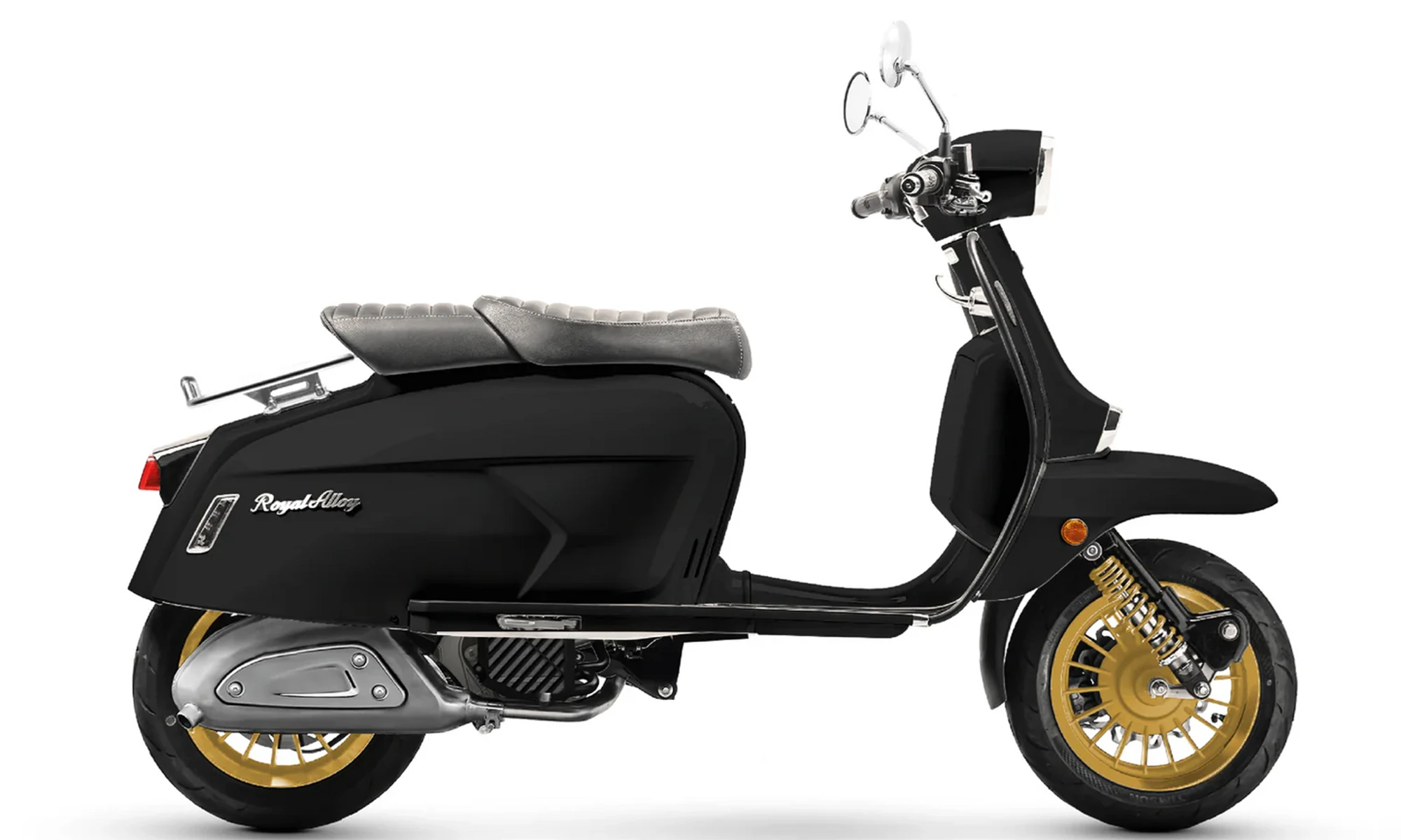 Royal Alloy GP250SE | ブライトブラック/ゴールド | 国内販売窓口 ロイヤルアロイ・ジャパン