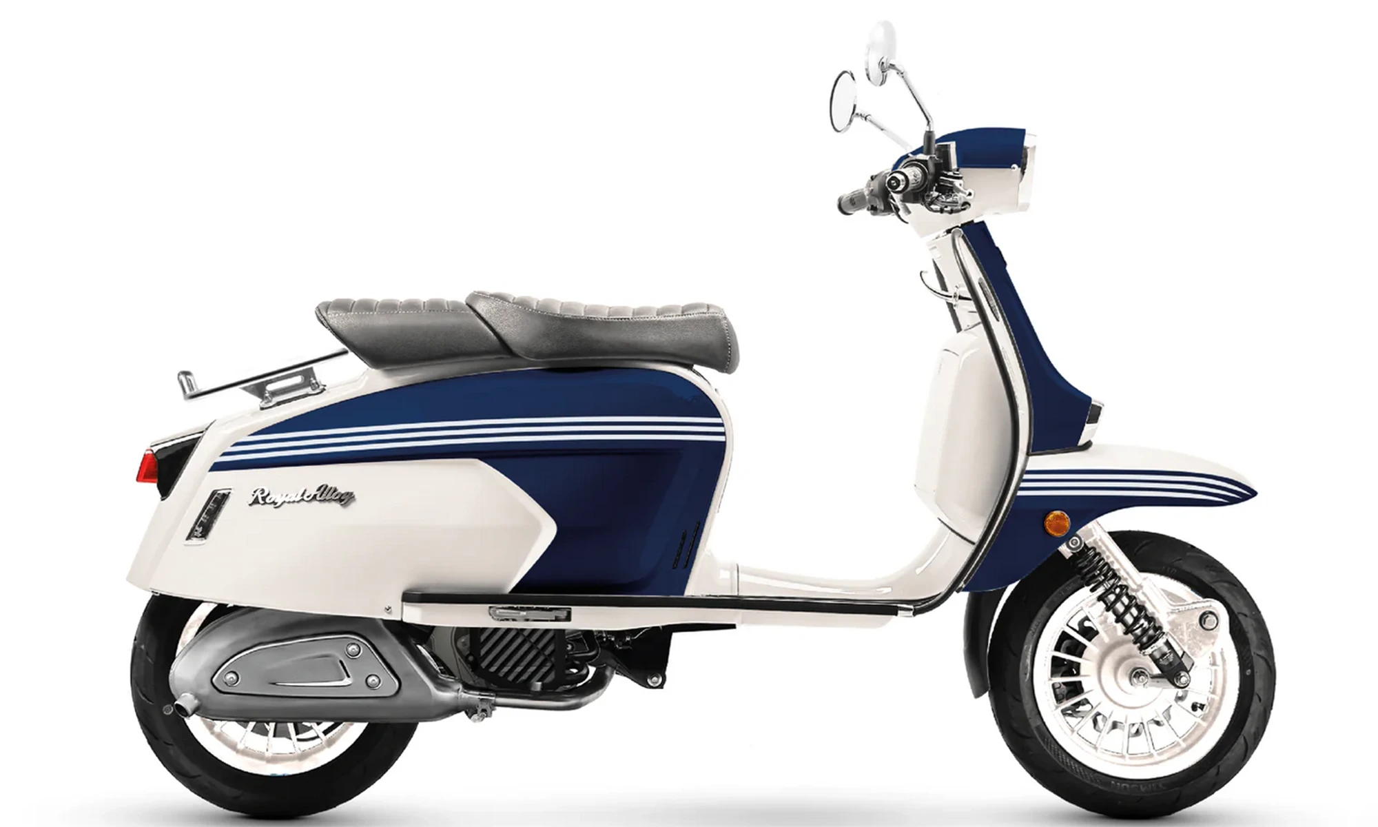 Royal Alloy GP250SE | ブライトブルー/アイボリー | 国内販売窓口 ロイヤルアロイ・ジャパン