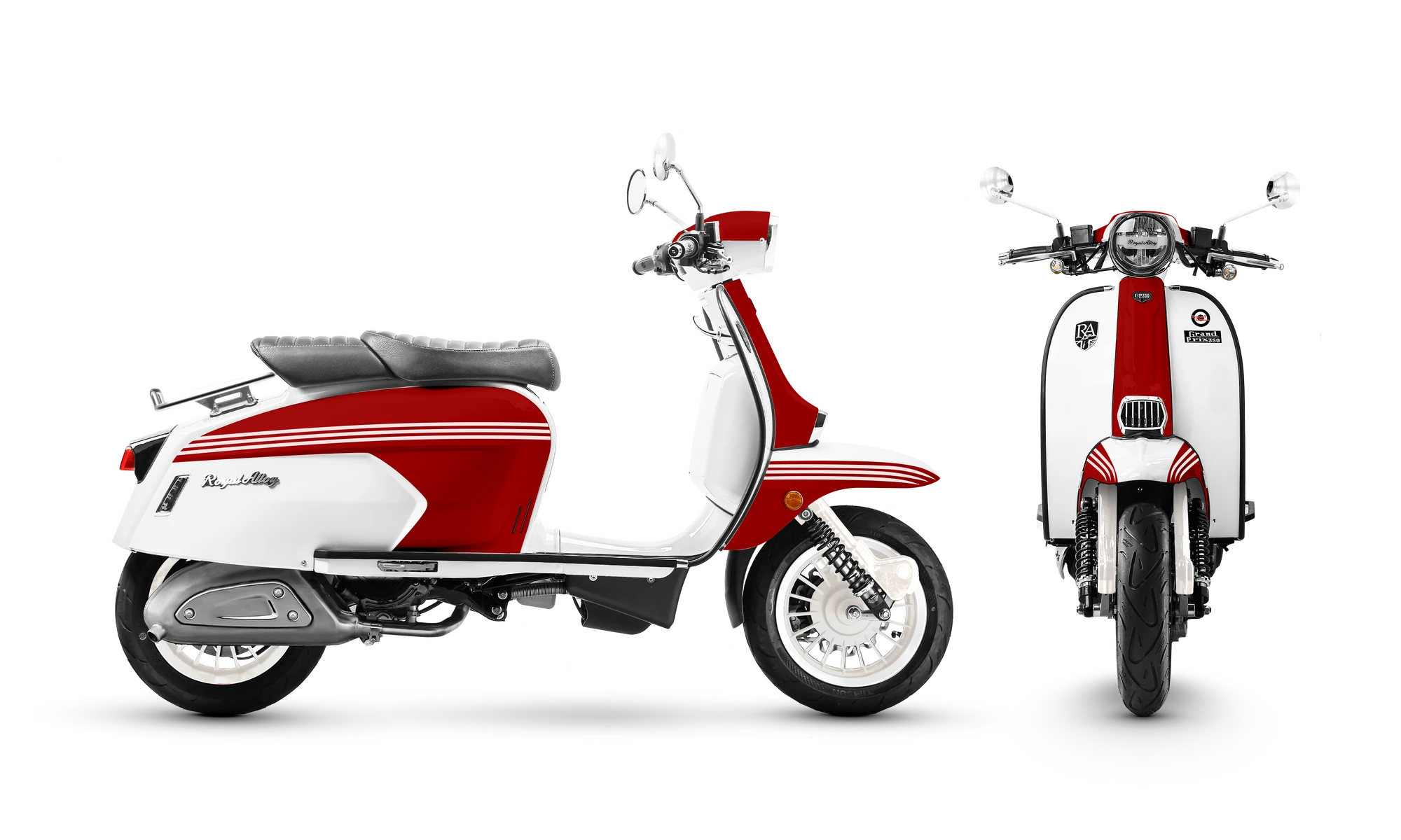 Royal Alloy GP250SE | REGENCY RED/IVORY | Royal Alloy Japan