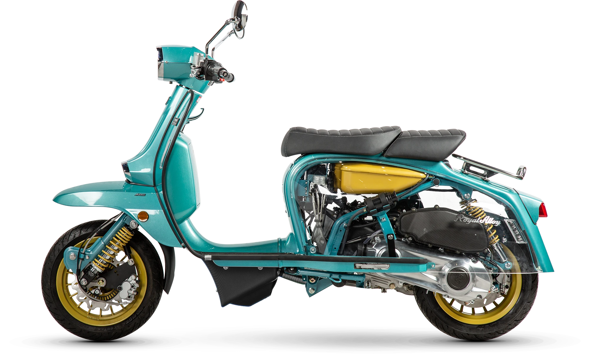 Royal Alloy GP350MT | PEACOCKBLUE TRNSPARENT | Royal Alloy Japan