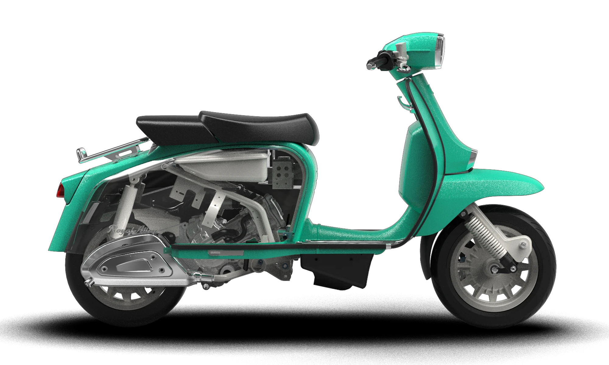 Royal Alloy GP125MT | ARMORED PAINT EMERALD GREEN | Royal Alloy Japan