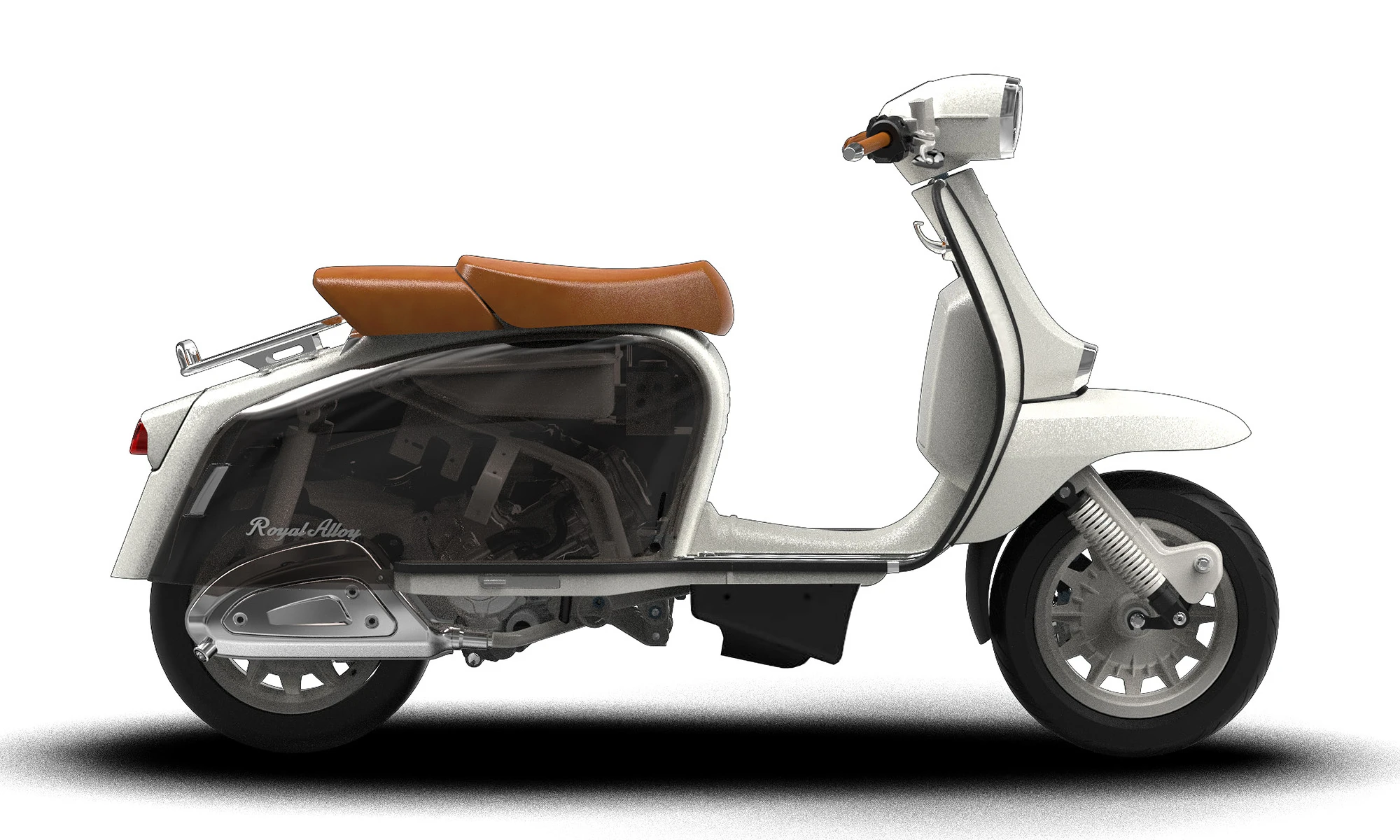 Royal Alloy GP125MT | ARMORED PAINT IVORY | Royal Alloy Japan