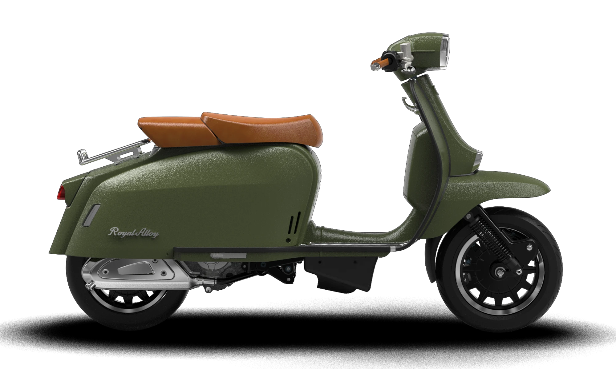 Royal Alloy GP125MT | ARMORED PAINT MILITIA GREEN | Royal Alloy Japan
