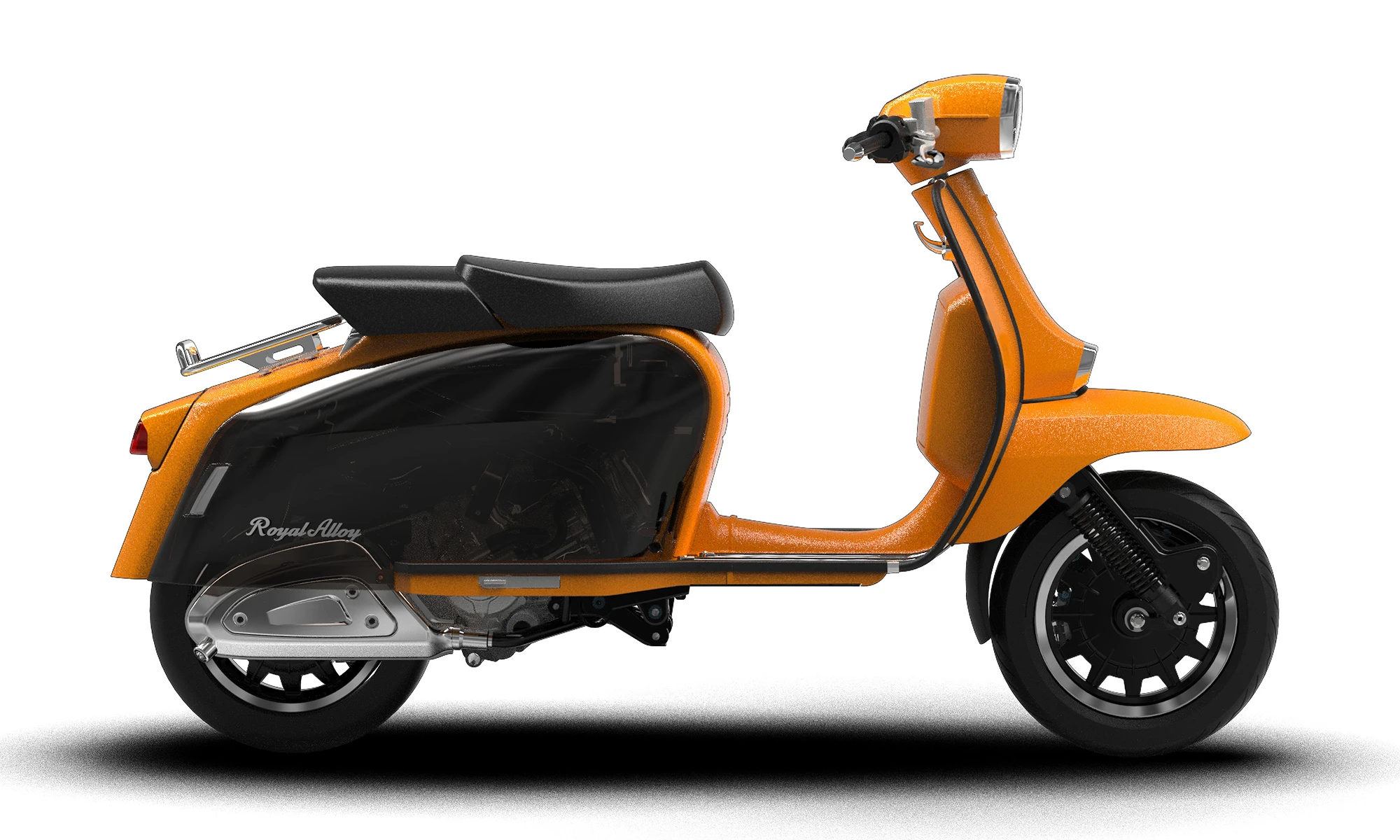 Royal Alloy GP125MT | ARMORED PAINT MODERM ORANGE | Royal Alloy Japan