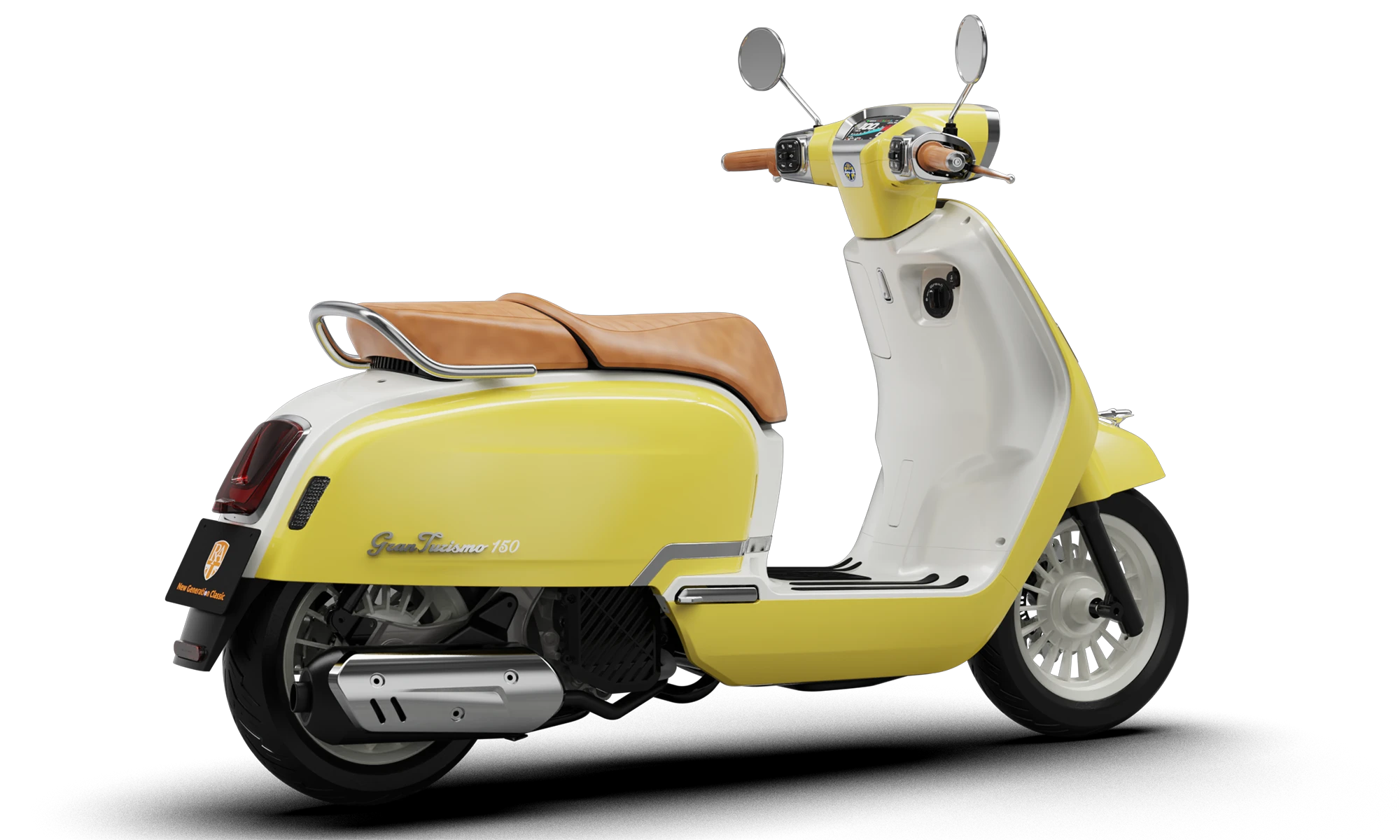 Royal Alloy GT125S ELEGANCE EDITION | LEMON YELLOW | Royal Alloy Japan